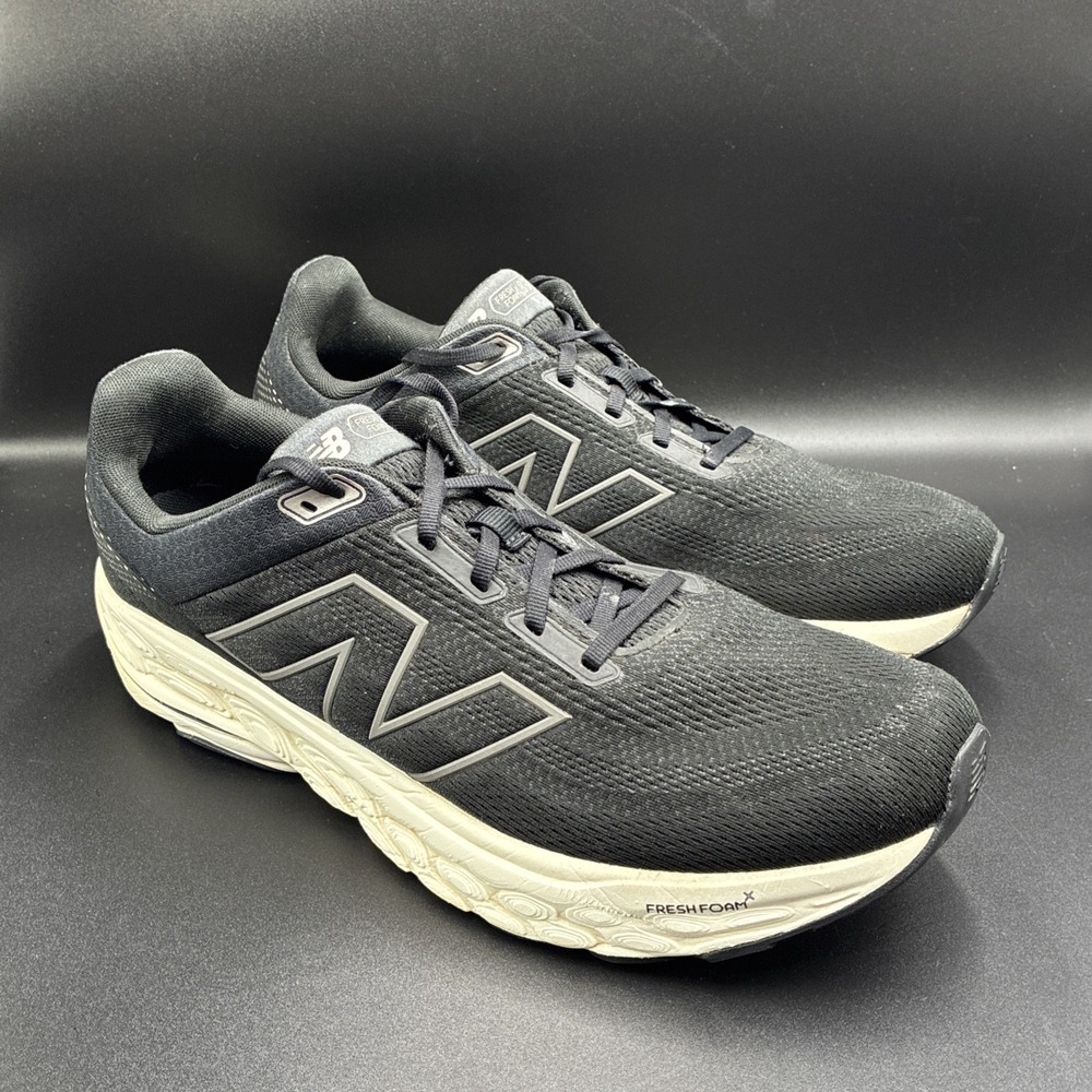 New Balance Fresh Foam X 860v14 Mens Black Running Shoes M860K14 Size 13 2E
